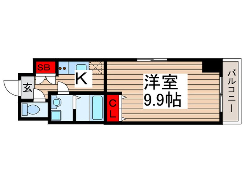 間取図 ア－トサイドヒルズ