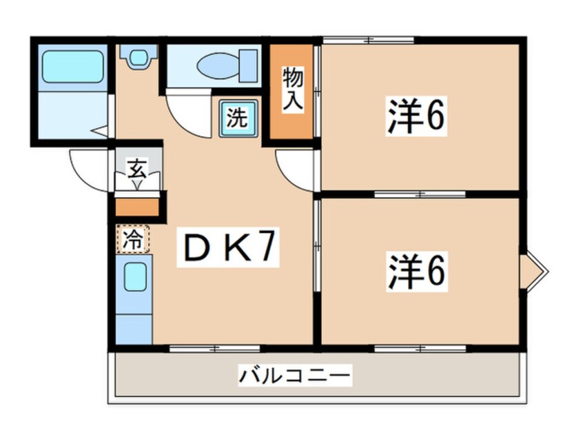 間取図 ルミネスせのお