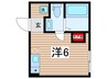 ブランカ東小岩 1Rの間取り
