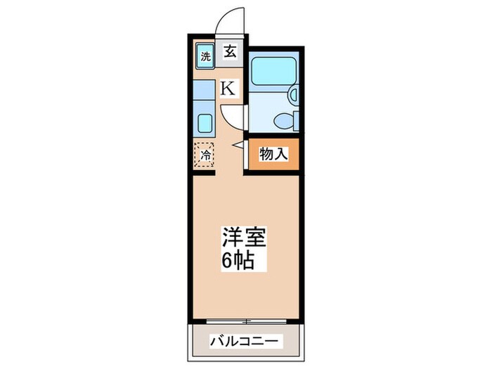 間取り図 ハイツロ－ネ