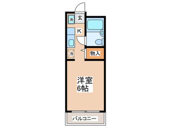 間取図 ハイツロ－ネ