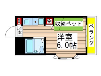 間取図 リトルロック