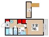 ダイワプラザ津田沼 1Kの間取り