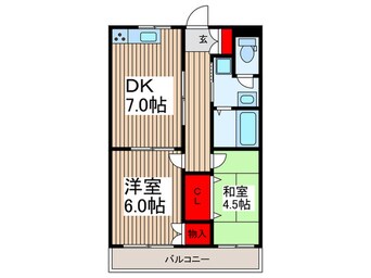 間取図 メゾンアトモスＡ