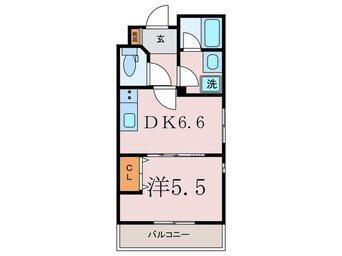 間取図 シャレー学芸大カワベ第17