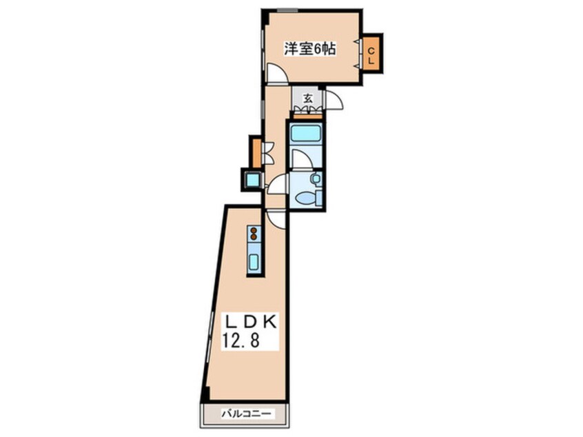 間取図 アーバンフラッツ町田
