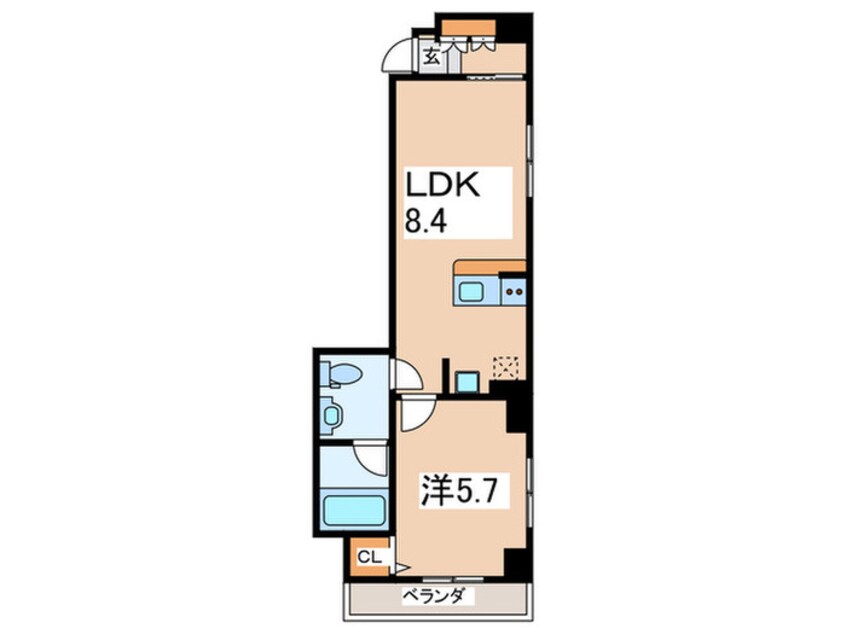 間取図 アーバンフラッツ町田