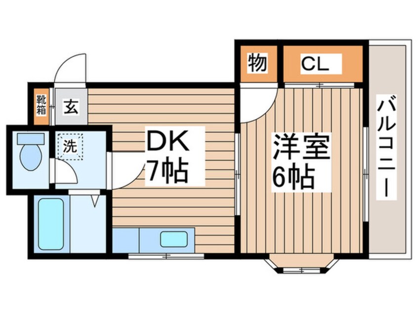 間取図 ルミネ青坂