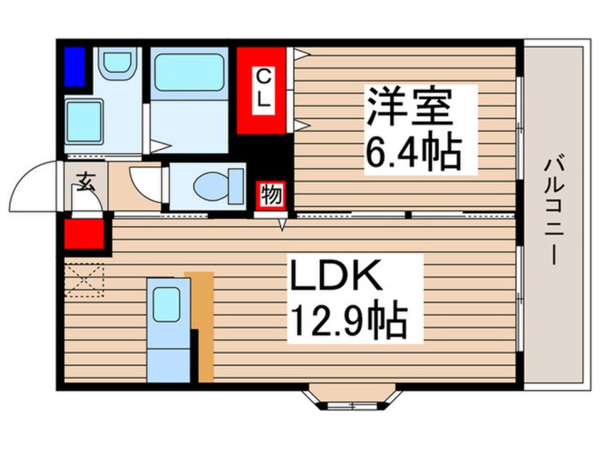 間取図 FTゴールデンコート