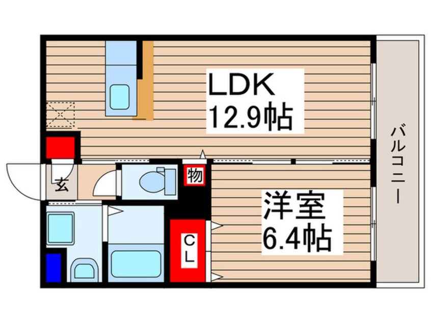 間取図 FTゴールデンコート