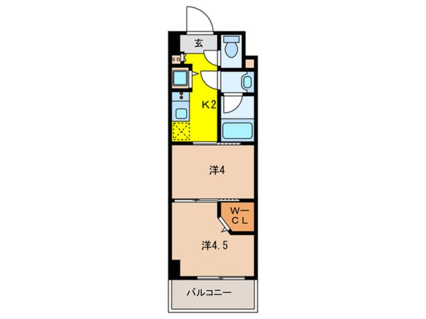 間取図 アーバンヴィスタ板橋本町(106)