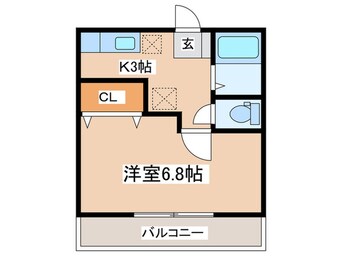 間取図 メゾン　ドゥ　キラ