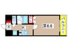 プライマル森下 1Kの間取り