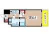 プライマル森下 1Kの間取り