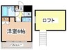 シャトレーヌ高円寺 1Rの間取り