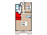曙マンション 1LDKの間取り