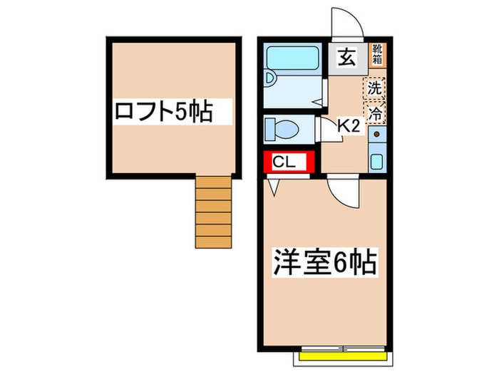 間取り図 マ・ピエス東生田MASE