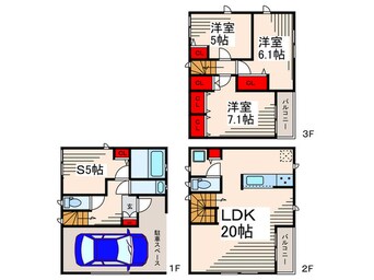 間取図 Ｋolet江東東砂♯02