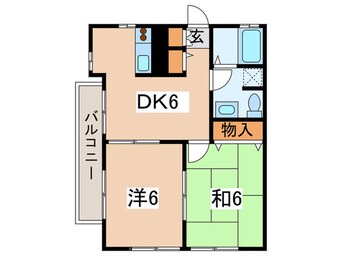 間取図 ハイツプラド