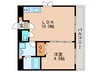 小嶋ビル(3F) 1LDKの間取り