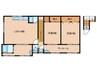 ｱｼｽﾄ赤塚ﾏﾝｼｮﾝ（１Ｆ－３Ｆ） 2LDKの間取り
