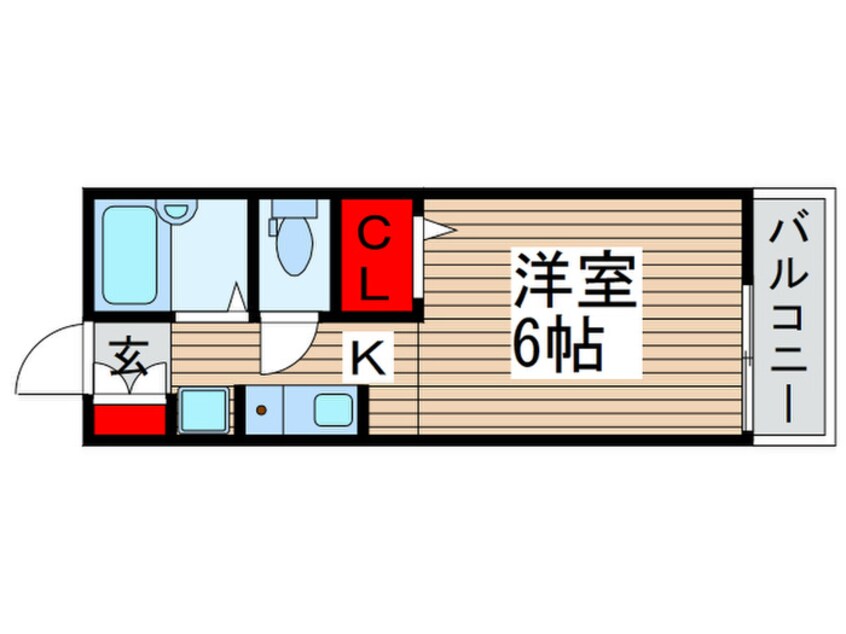 間取図 ＡＤ南柏Ｃ棟