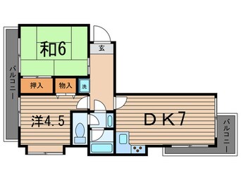 間取図 エ－エスホ－ムズⅣ