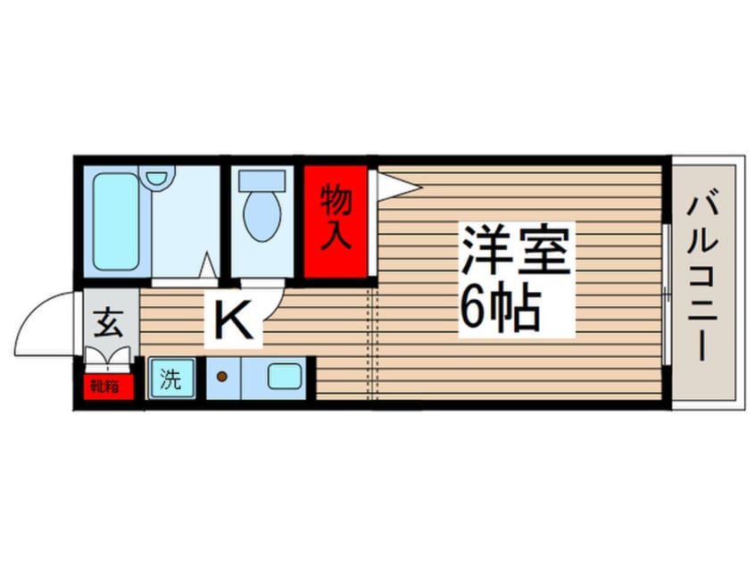 間取図 ＡＤ南柏Ｄ棟