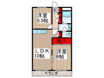 間取図 中野ビル
