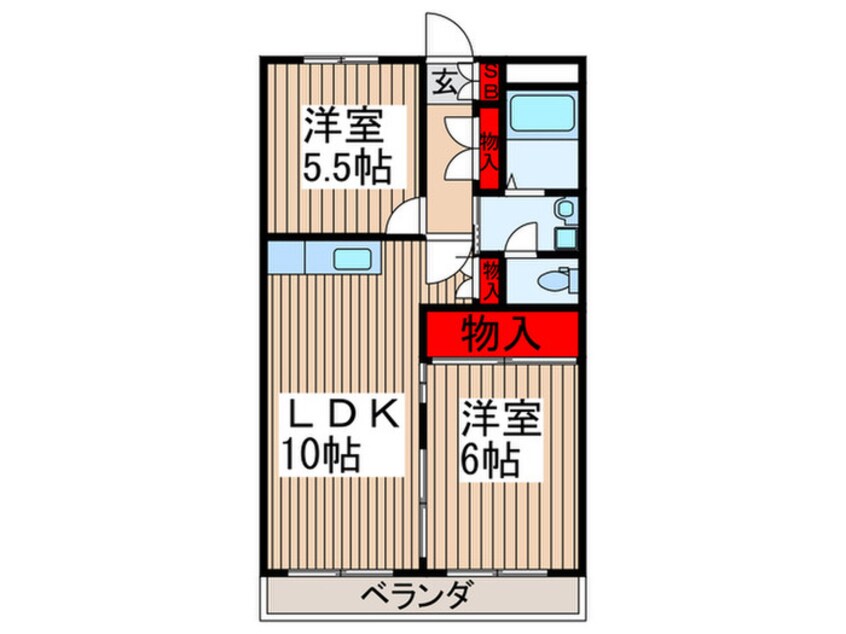間取図 中野ビル