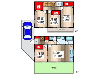 間取図 桜ケ丘３丁目佐藤戸建