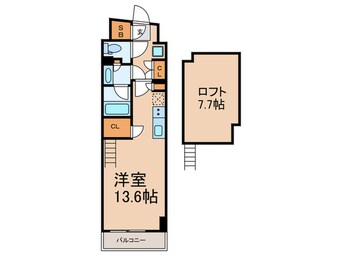 間取図 ザ・パークハビオSOHO代々木公園