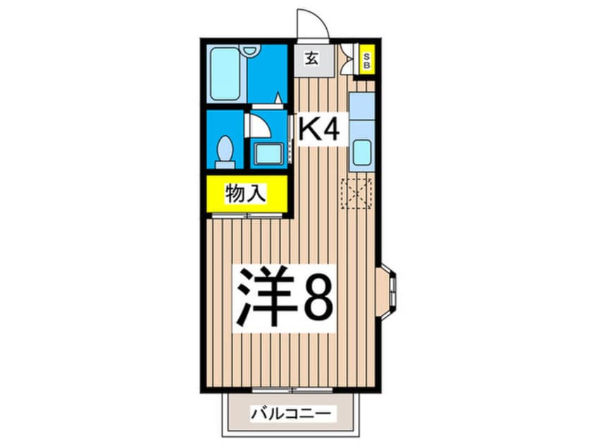 間取図 トエムハイツ