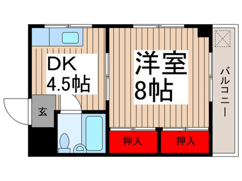 間取図 小林ハイツ