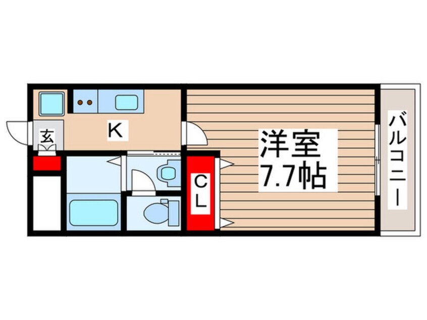間取図 パームヒルズ