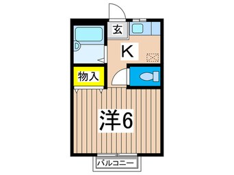 間取図 エーデルハイム　Ｄ