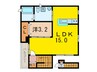 FLAT.S 1LDKの間取り