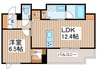 Grandy Villa Ohtakanomori Ⅱ 1LDKの間取り