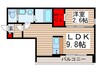 ＫＬＥＩＳ清瀬 1LDKの間取り