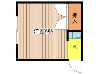 間取図 ナカハラアパ－ト１－２