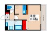 シティライフＦ 1Rの間取り
