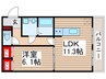 ＦＲＥＡＨＥＩＭ 1LDKの間取り