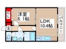 ＦＲＥＡＨＥＩＭ 1LDKの間取り