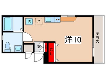 間取図 ソリドア蓮根