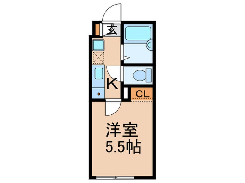 間取図 ライフ・コート鷺宮Ⅱ