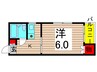 サン・山下 1Kの間取り