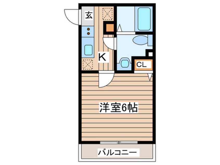 間取図 ウエストガーデン八木崎