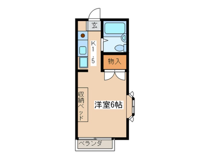 間取図 メゾン戸室