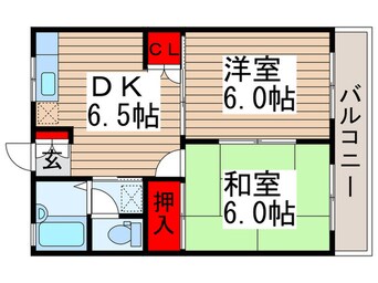 間取図 第四サンハイツ