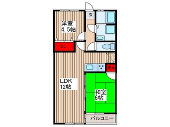 間取図 グリーンピア